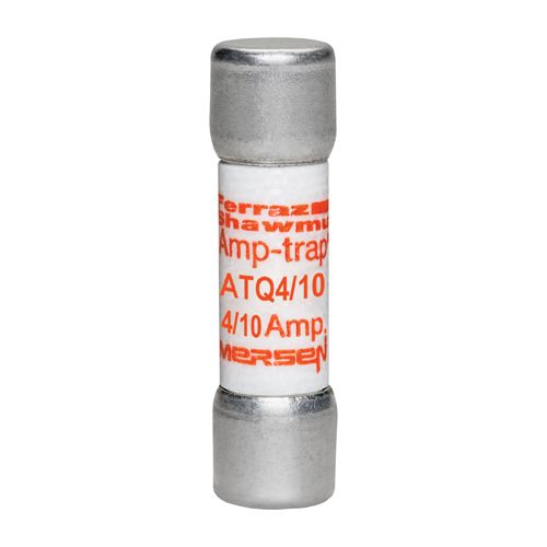 ATQ4/10 - Fuse Amp-Trap® 500V 0.4A Time-Delay Midget ATQ Series